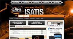 Desktop Screenshot of hockeylhai-stconstant.com